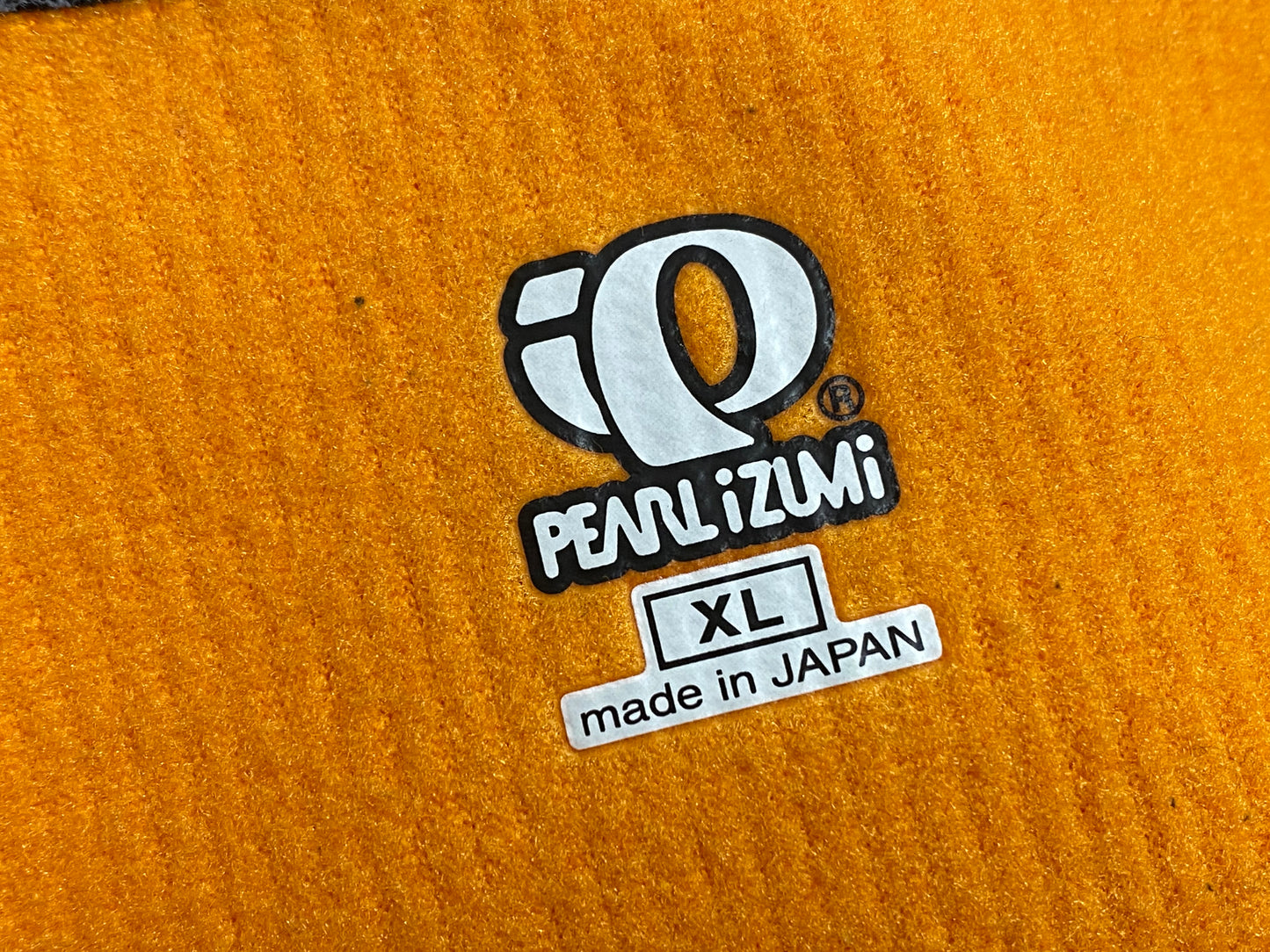 HC407 パールイズミ PEARLiZUMi 裏起毛 長袖 サイクルジャケット ニット XL オレンジ