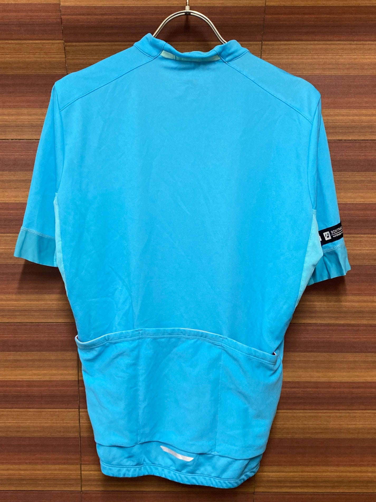 IT498 ボントレガー BONTRAGER 半袖 サイクルジャージ 水色 M