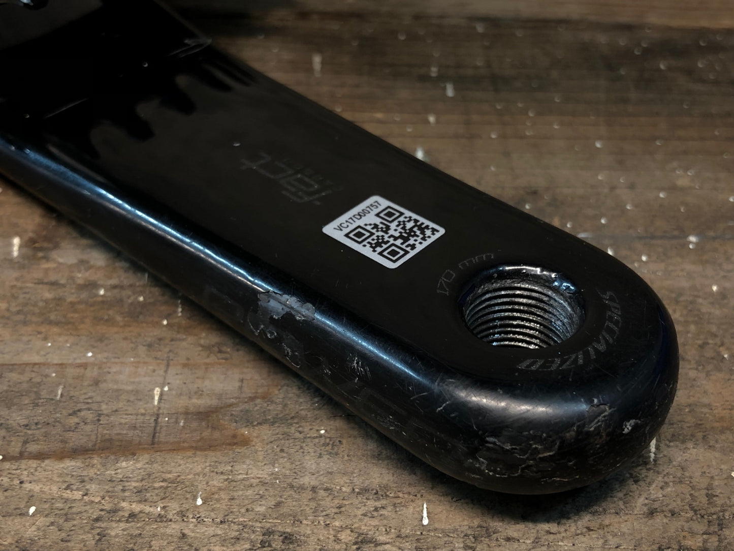 IN700 スペシャライズド SPECIALIZED S-WORKS POWER カーボン クランクセット 170mm PRAXIS 40T ナローワイド 動作確認済