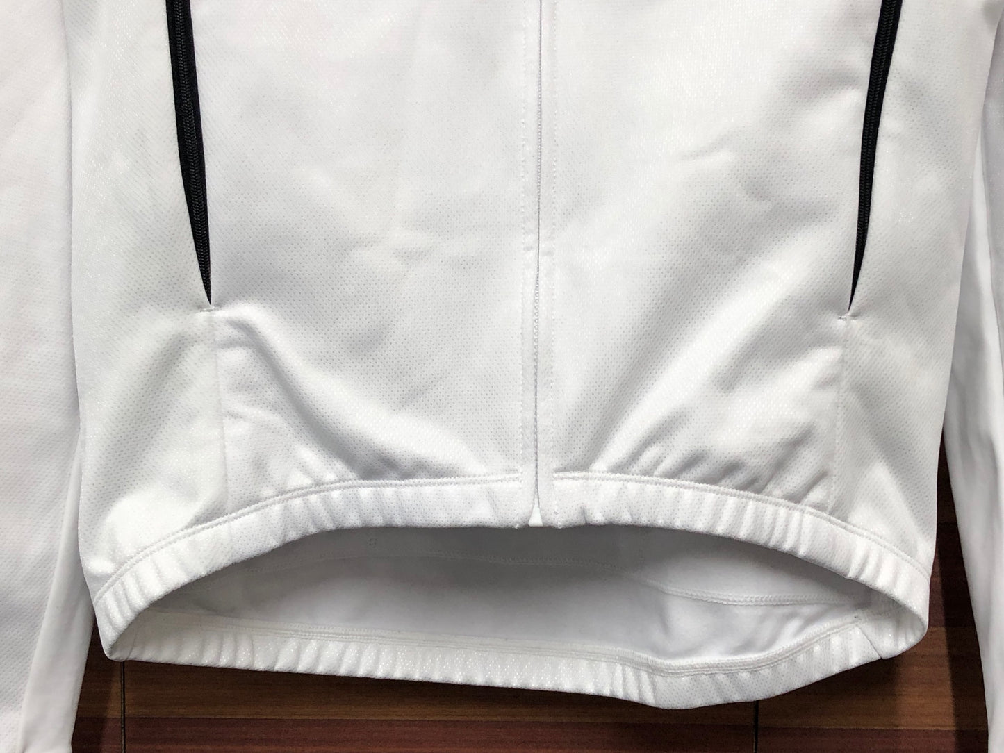 IQ822 サンボルト SUNVOLT 長袖 サイクルジャージ 白 XS 裏起毛