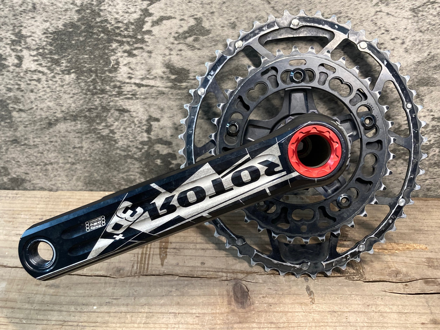 IX459 ローター ROTOR 3D+ クランクセット 172.5mm 50/36T QRINGS