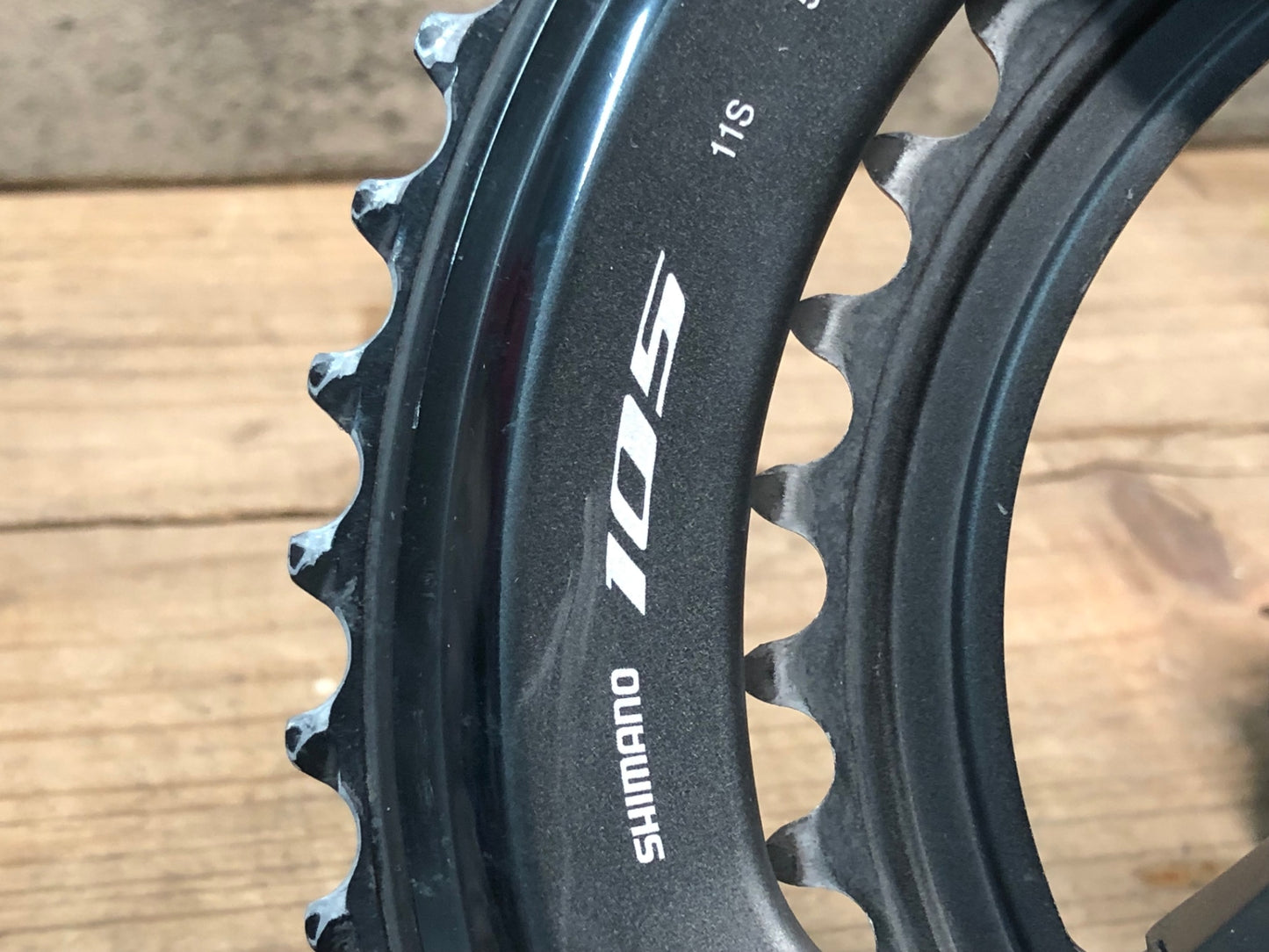 IT407 シマノ SHIMANO 105 FC-R7000 50/34T 165mm クランクセット