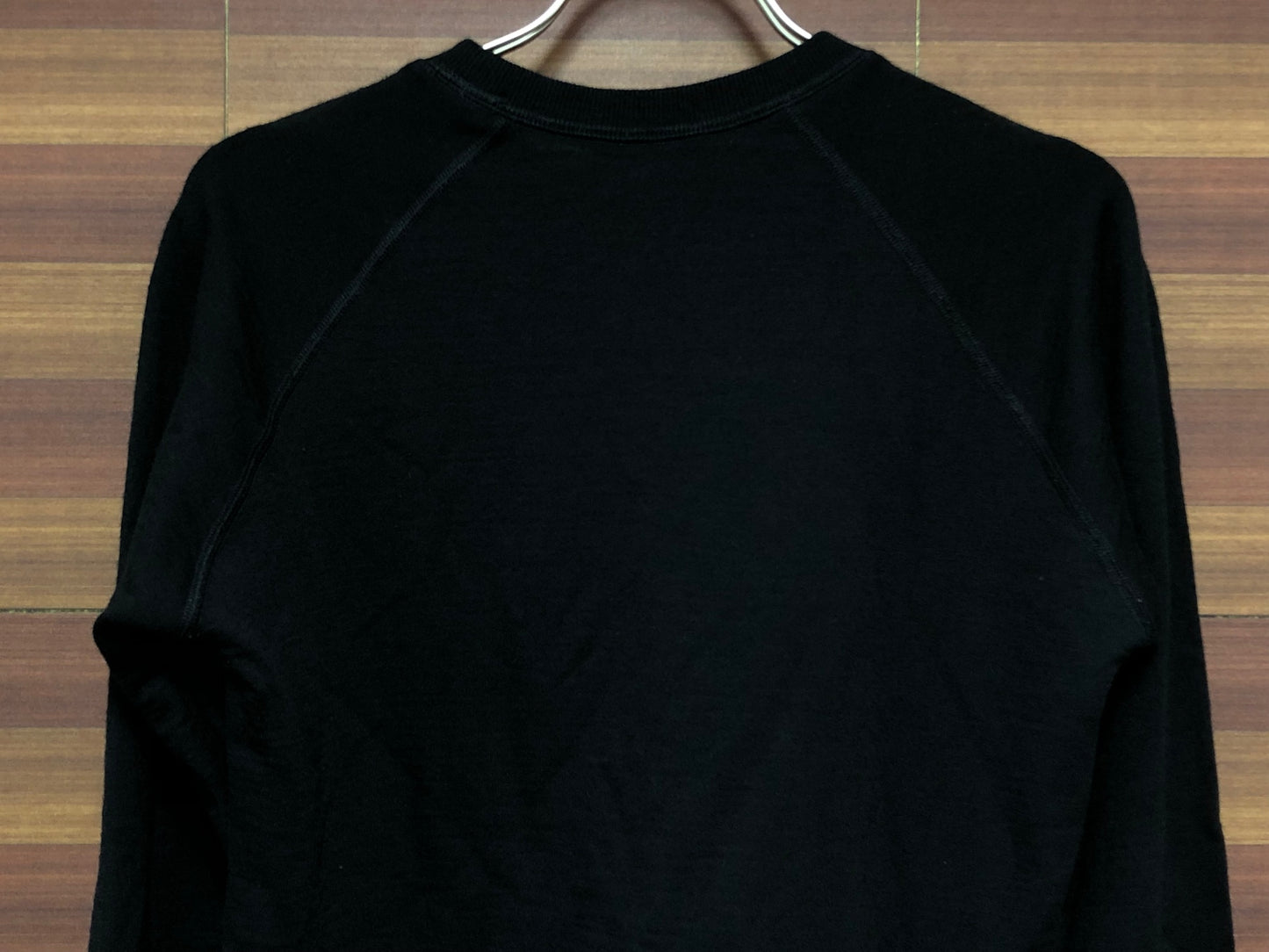 IO908 ラファ Rapha WOMEN'S MERINO SWEATSHIRT 長袖 黒 XS レディース