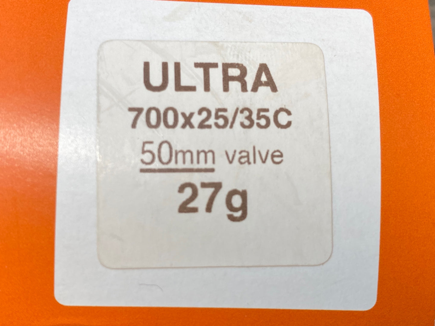 JB429 ECLIPSE ロードエンデュランスチューブ 700x25～35C バルブ長50mm