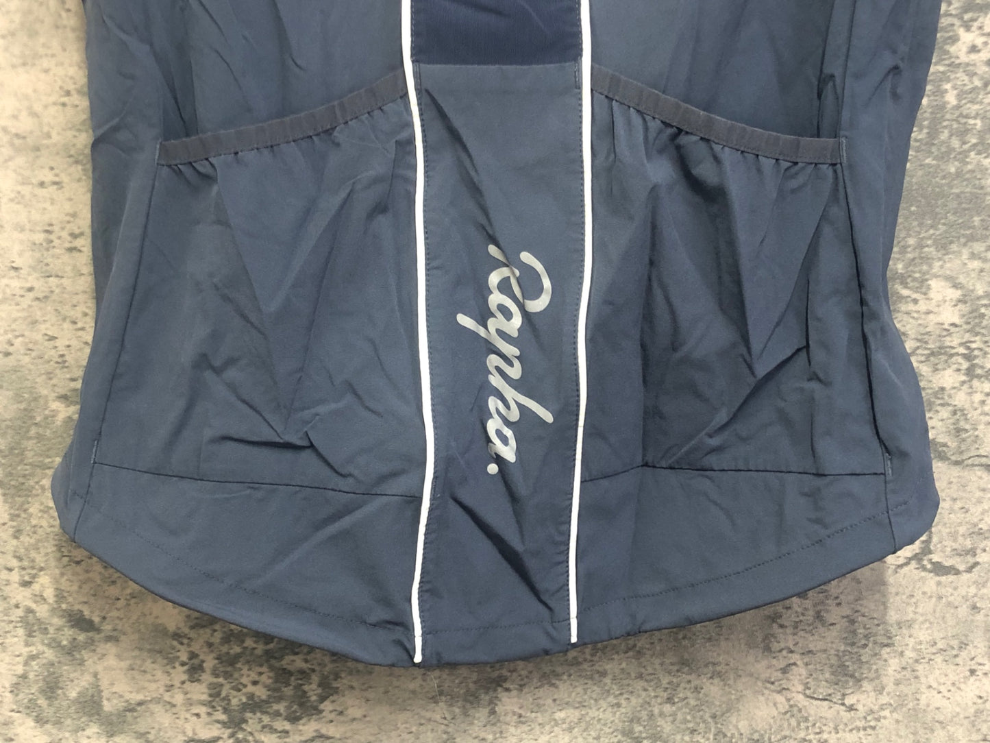 IV342 ラファ Rapha サイクルベスト ジレ 紺 M