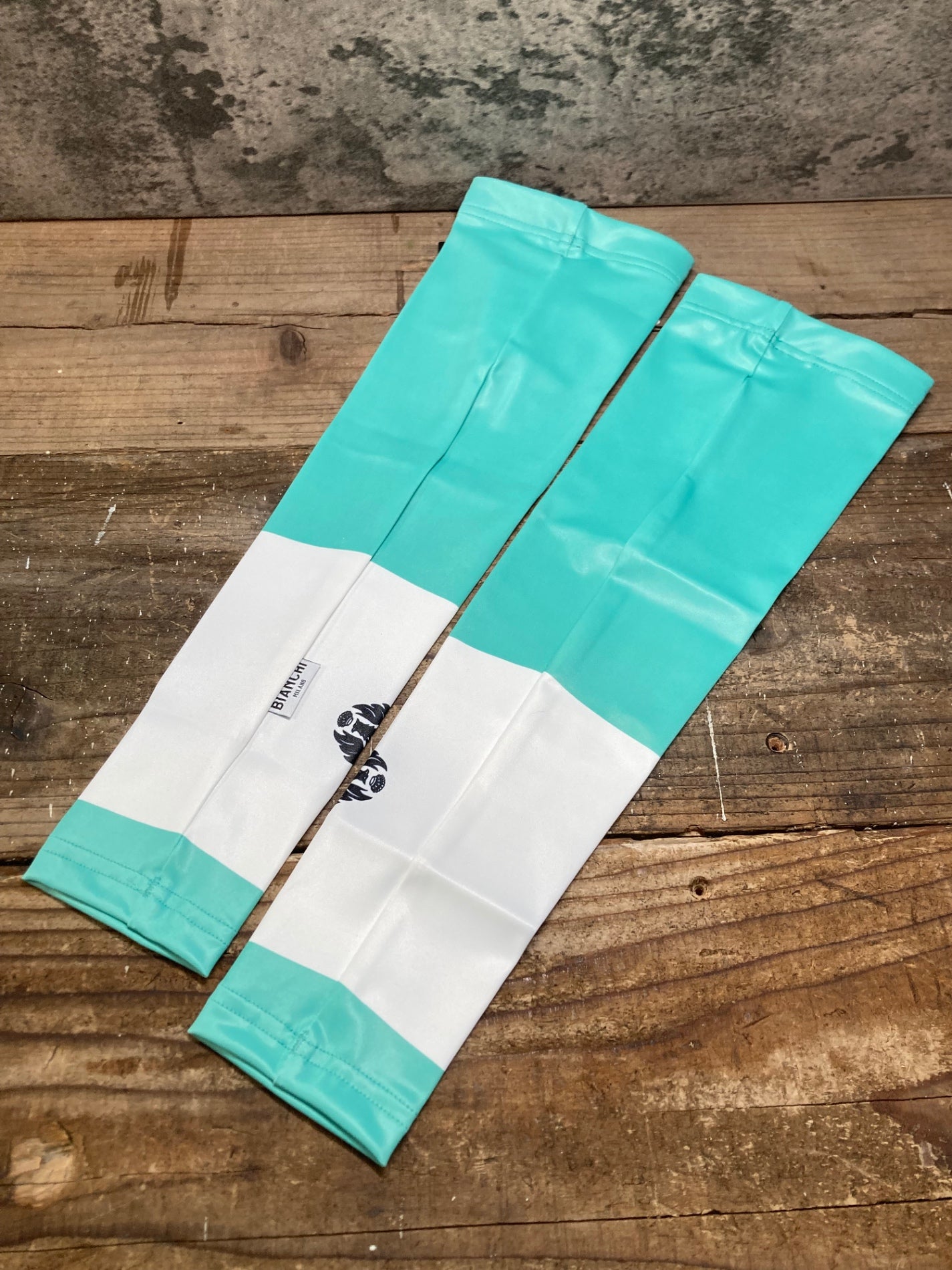 IR835 ビアンキ Bianchi アームカバー M チェレステ ※未使用