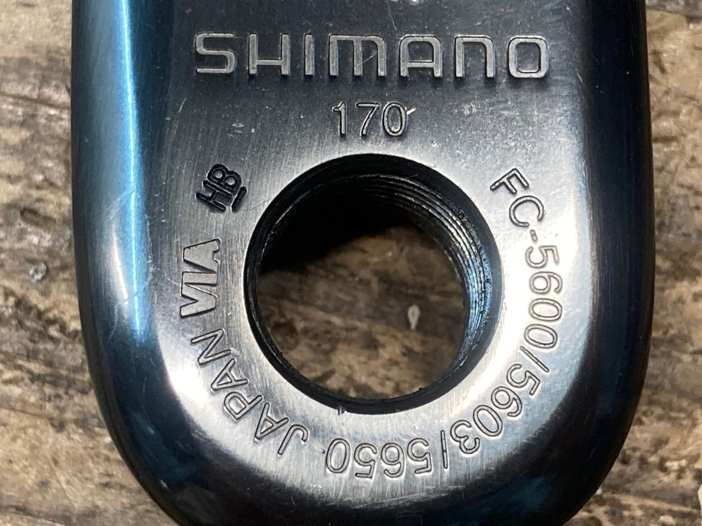 IY318 シマノ SHIMANO 105 FC-5650 クランクセット 2x10S 170mm 50/34T 黒