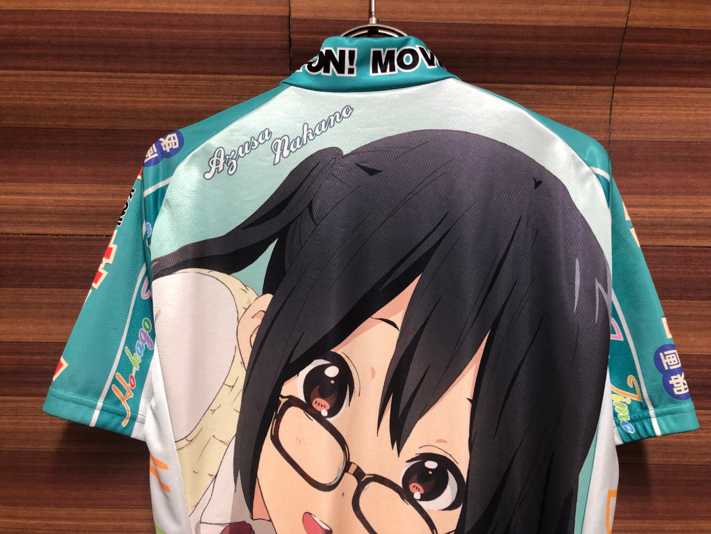 IT185 モノクローバー monoclover 半袖 サイクルジャージ 白 ミントグリーン M けいおん！中野梓