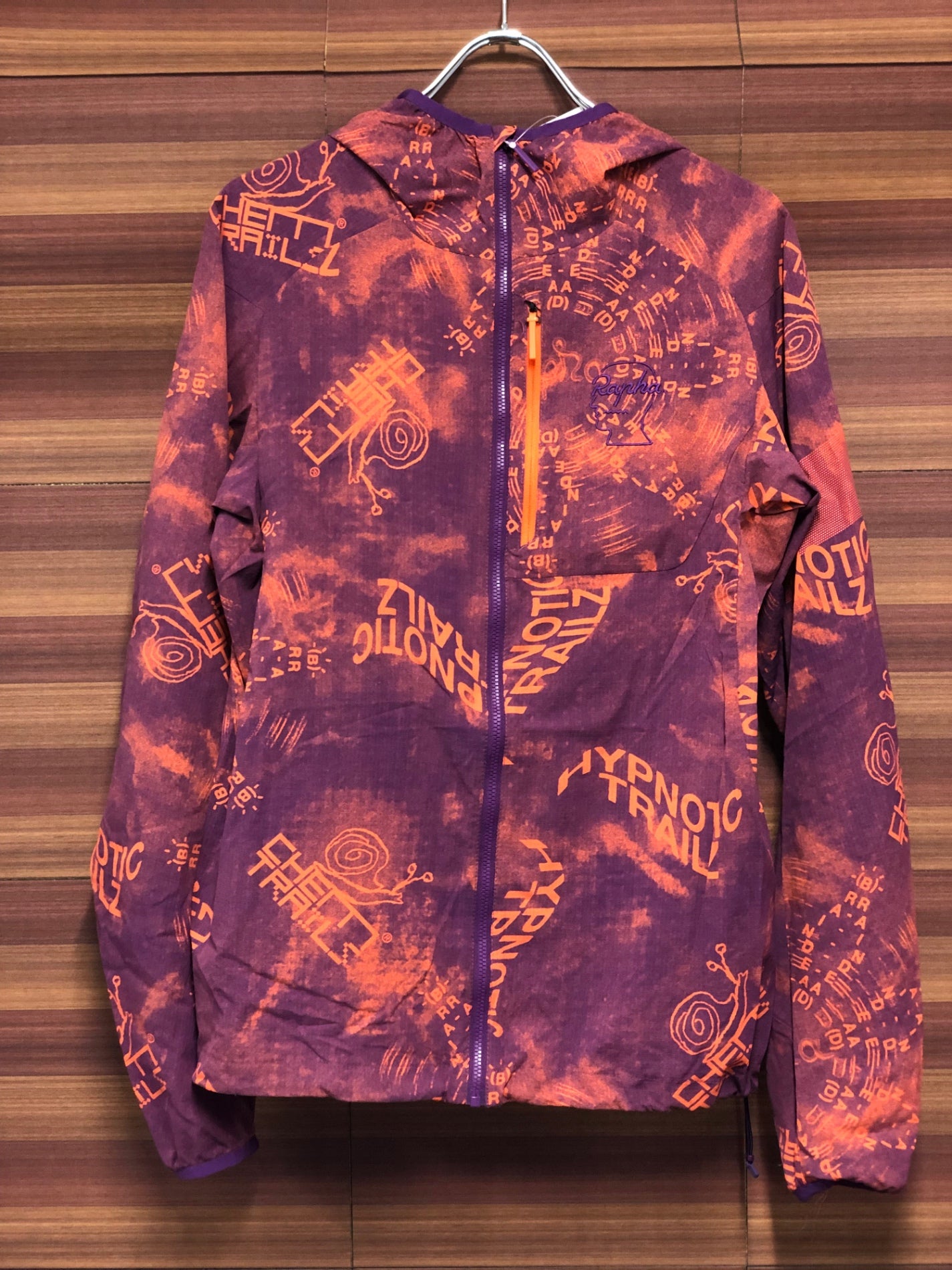 IT447 ラファ Rapha RAPHA X BD LIGHTWEIGHT TRAIL JACKET 長袖 サイクルジャケット バーガンディ オレンジ S BRAIN DEAD