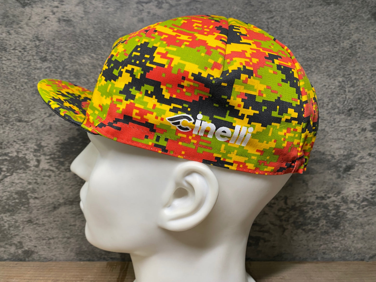 IW367 チネリ CINELLI サイクルキャップ カモフラ ワンサイズ