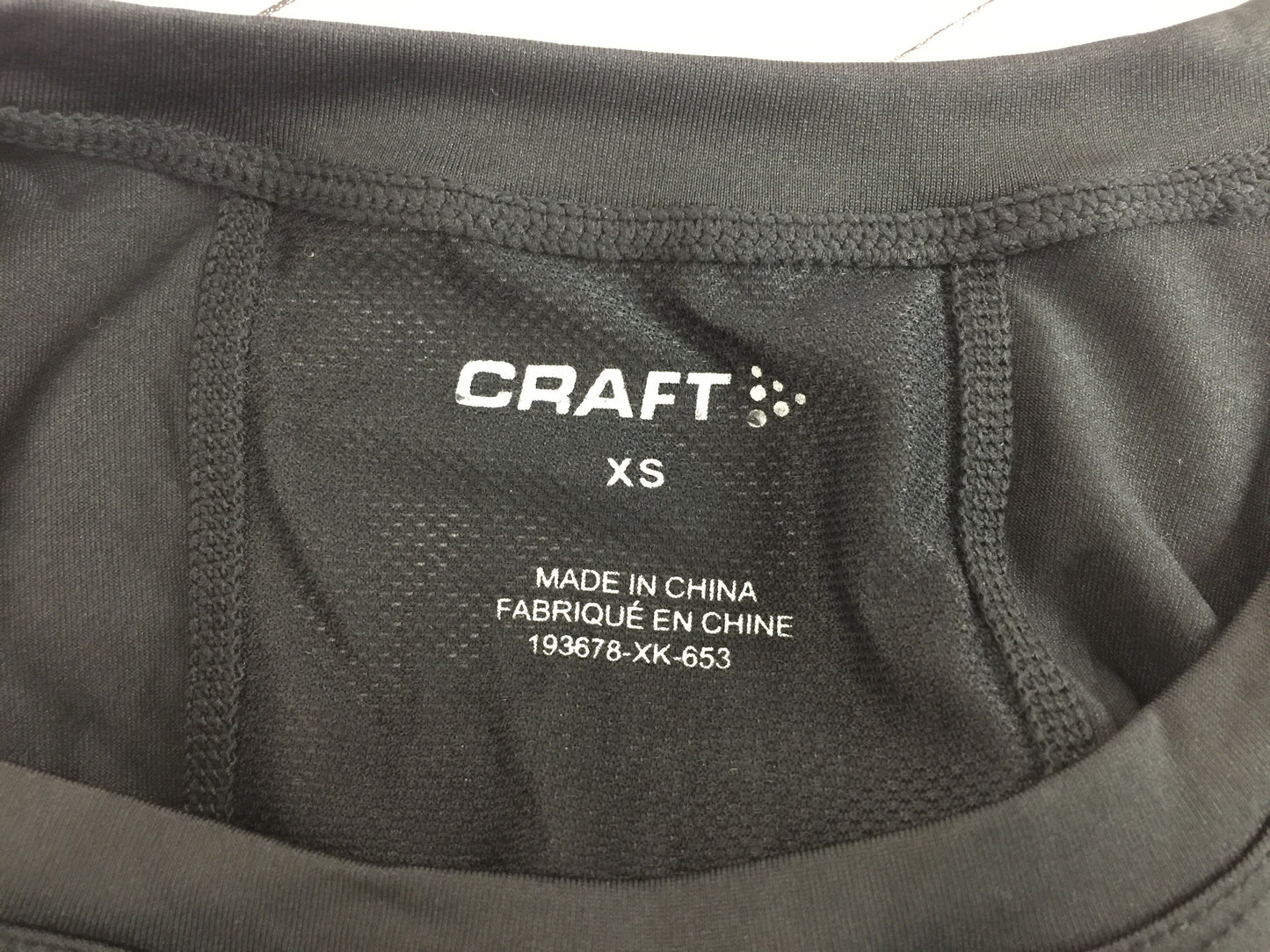 EP907 クラフト CRAFT 半袖 ベースレイヤー XS 黒