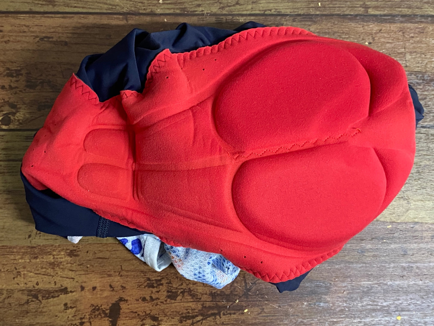 JB512 ブラックシープ BLACK SHEEP ビブショーツ 青 白 M JAPAN