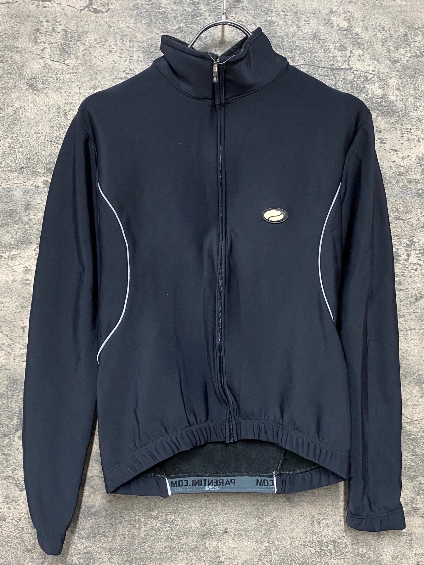 IY342 パレンティーニ Parentini 長袖 サイクルジャケット 黒 S 裏起毛