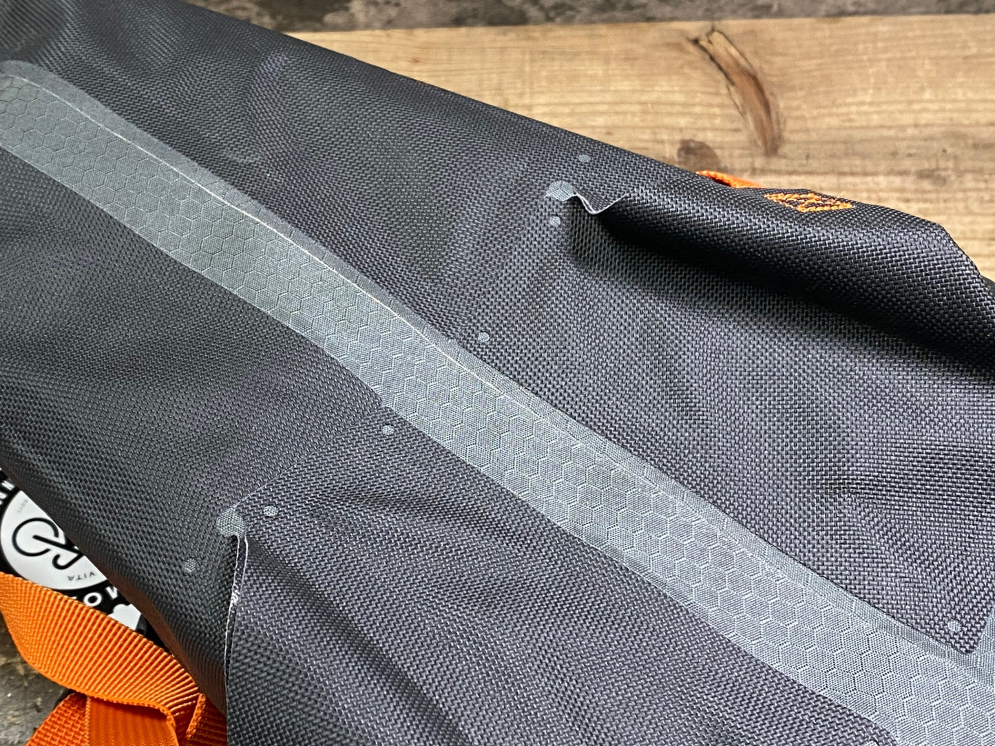 JD618 オルトリーブ ORTLIEB シートパック サドルバッグ グレー 黒 16.5L