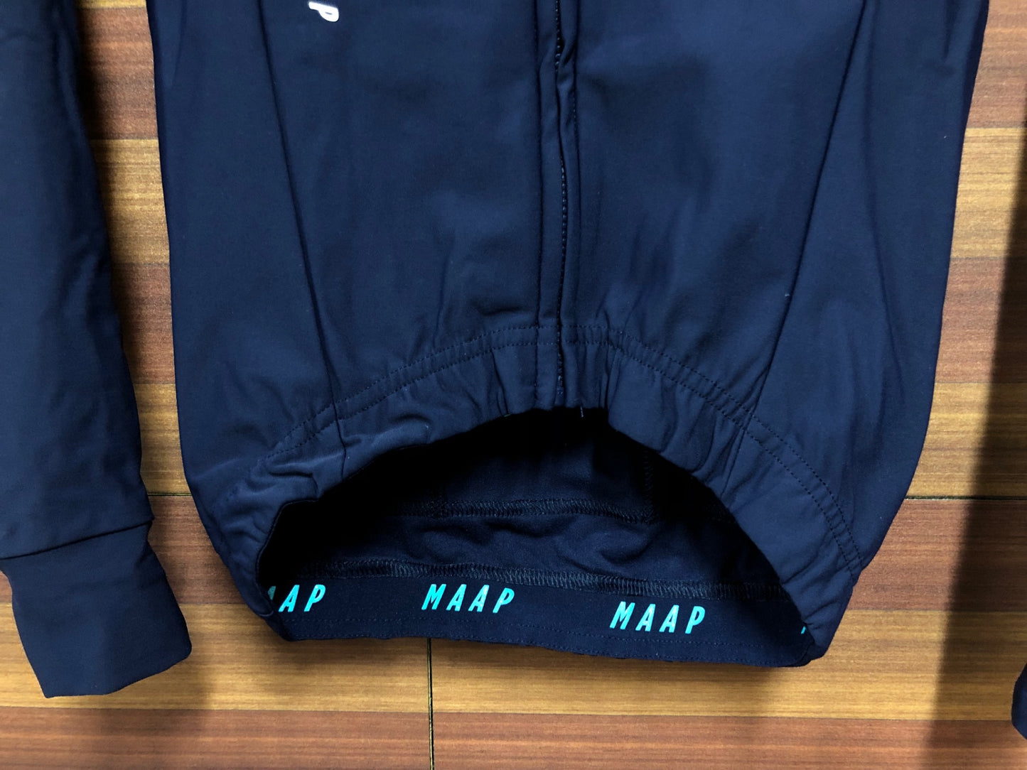 IM441 マープ MAAP TRAINING JERSEY 長袖 サイクルジャージ 濃紺 XS 裏起毛