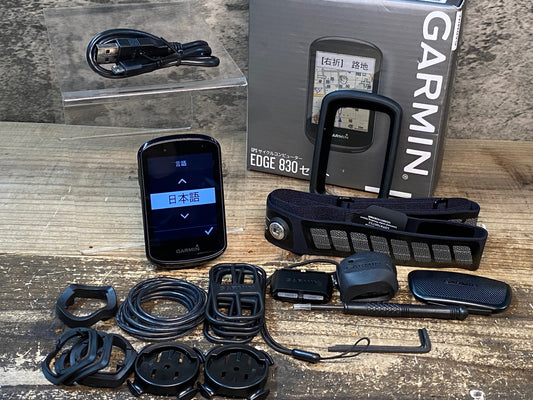 IS239 ガーミン GARMIN EDGE830 サイクルコンピューター センサーセット 動作確認済