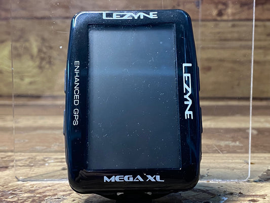 HV296 レザイン LEZYNE メガ MEGA XL GPS サイクルコンピューター 本体のみ ※動作確認済 詰め割れのためジャンク