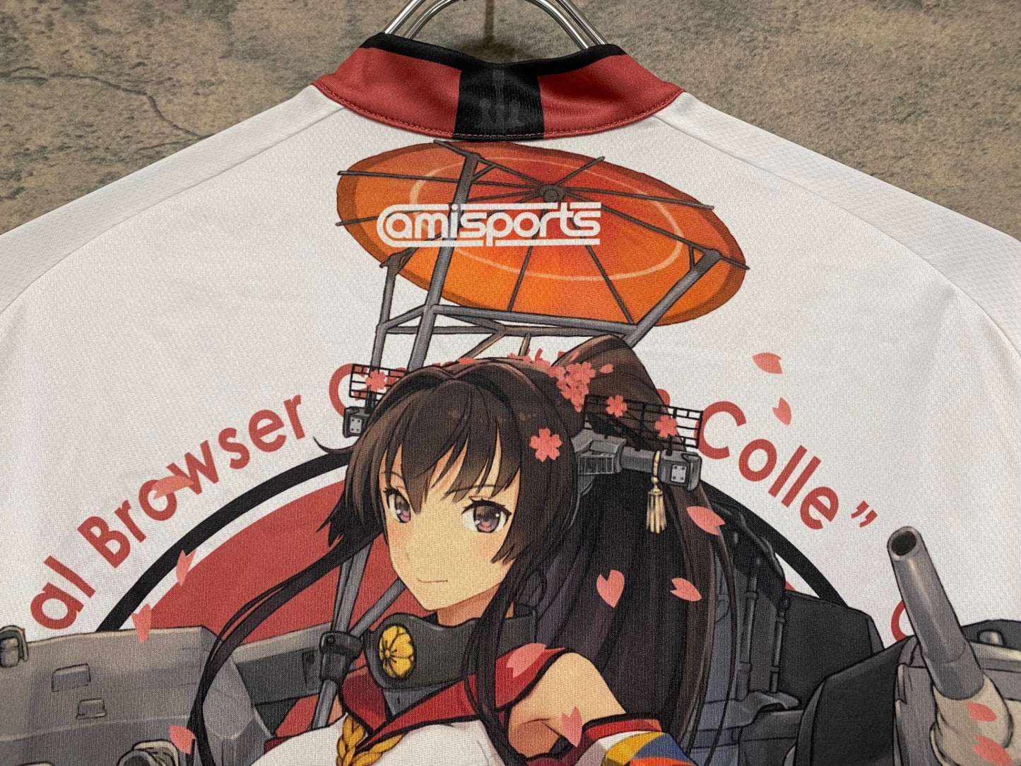 IQ038 AMISPORTS 半袖 サイクルジャージ XL 艦これ 大和