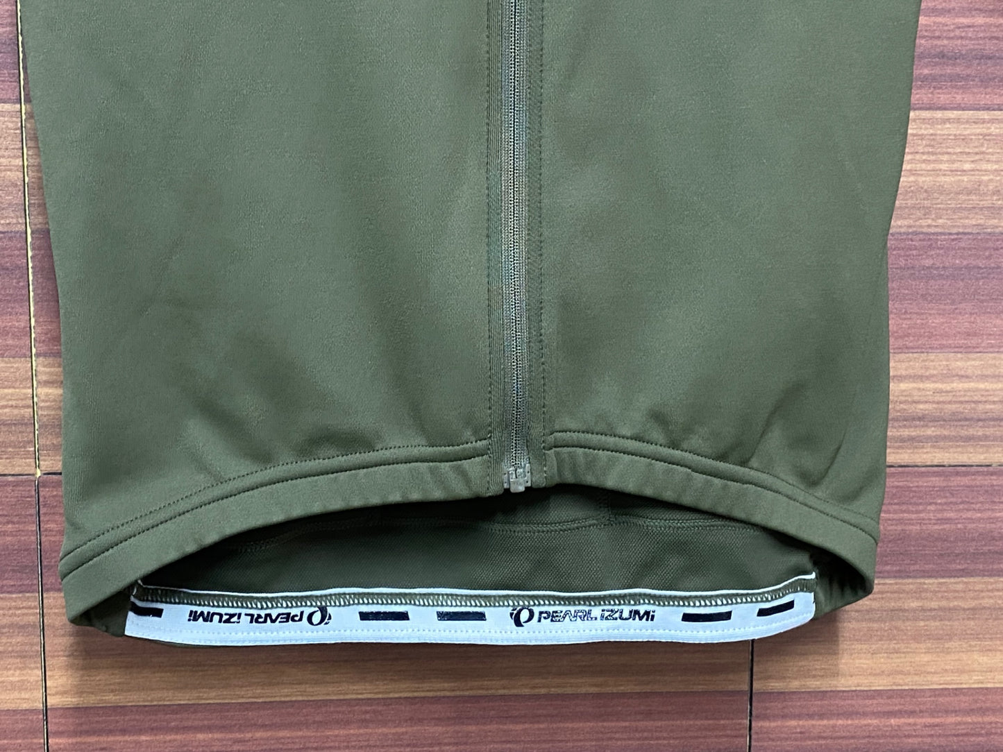 IV372 パールイズミ PEARL iZUMi 半袖 サイクルジャージ カーキ M