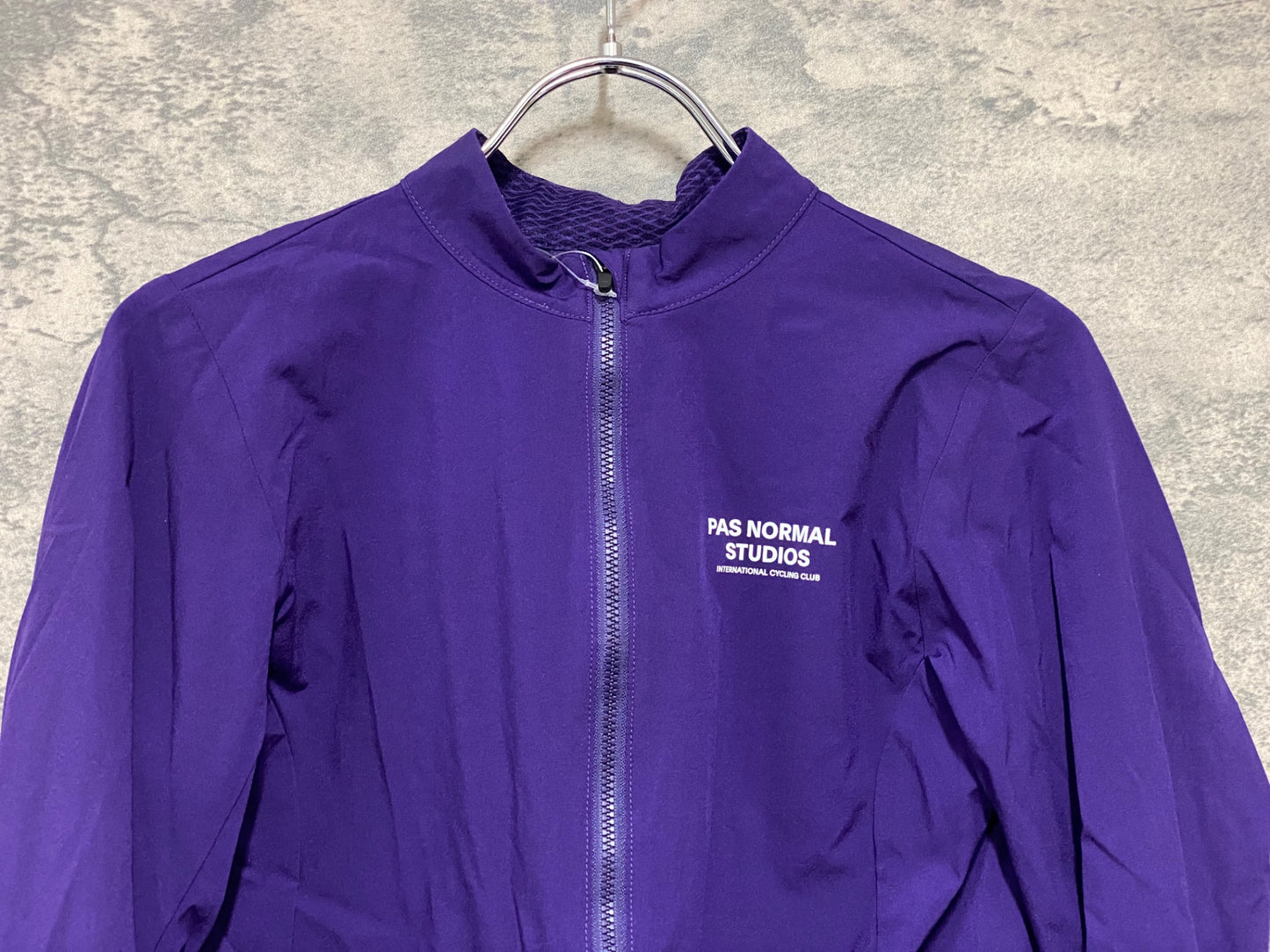 JD919 パスノーマルスタジオ PAS NORMAL STUDIOS 長袖 ウィンドブレーカー 紫 S