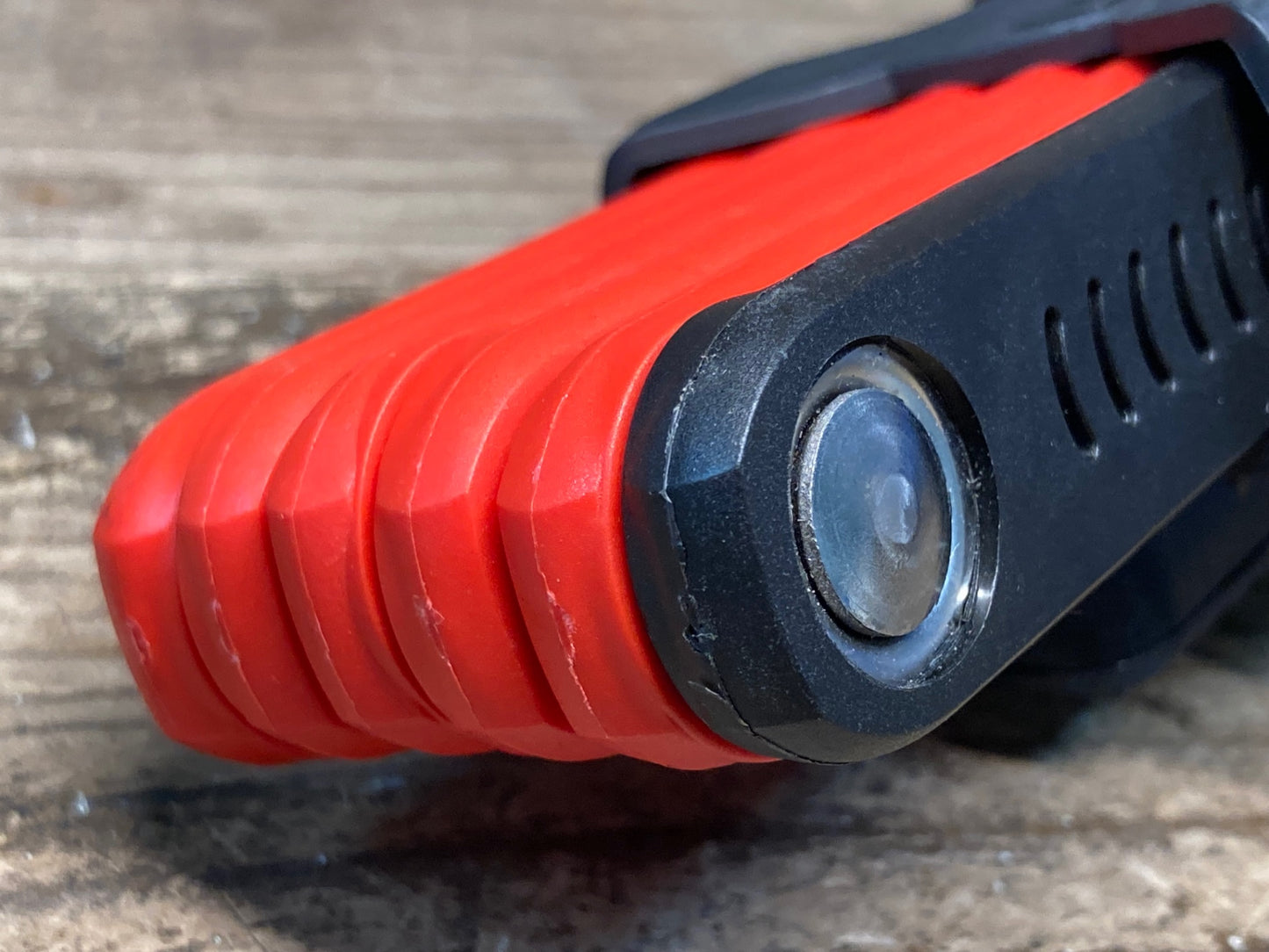 II772 アブス ABUS BORDO LITE 6055 ブレードロック 赤 ※予備キー欠品のためジャンク