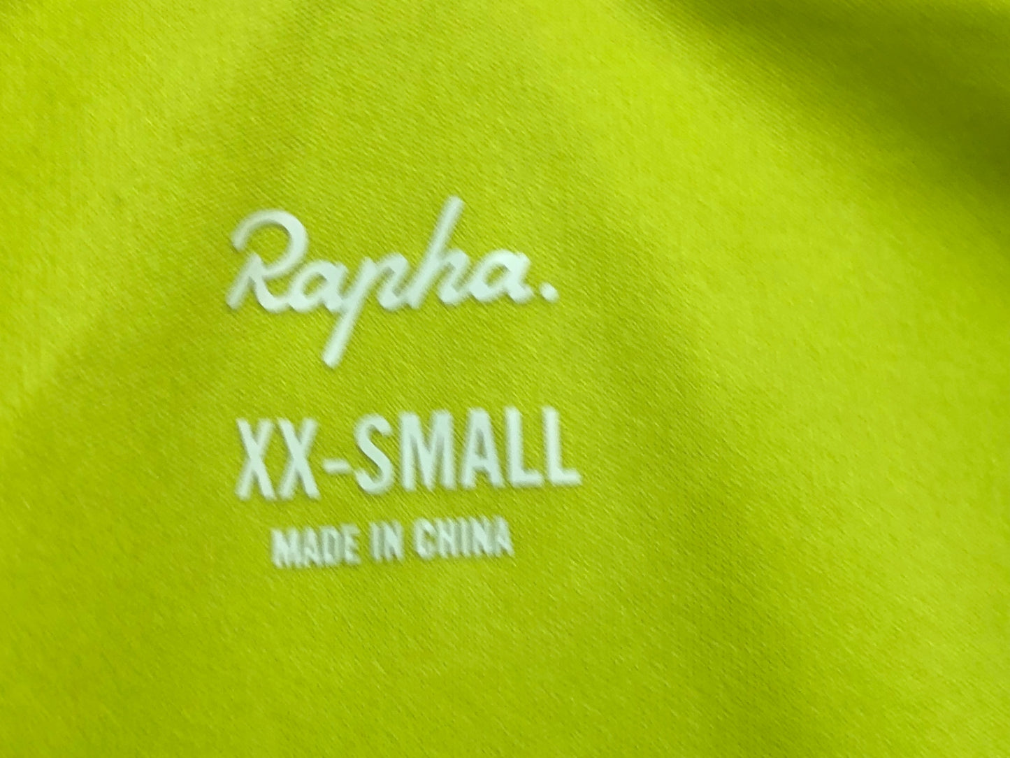 IR205 ラファ Rapha WOMEN'S SHORT SLEEVE CORE JERSEY 半袖サイクルジャージ 黄色 XXS レディース