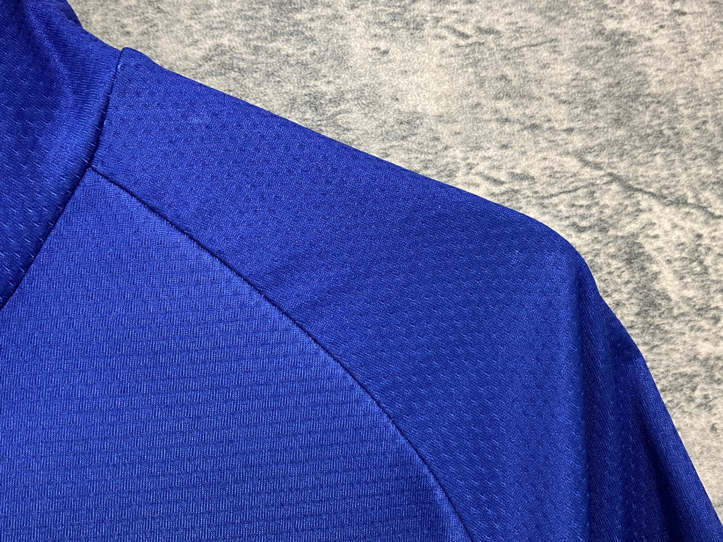 IV588 ルコックスポルティフ le coq sportif 半袖サイクルジャージ 青 L SAITAMA CRITERIUM