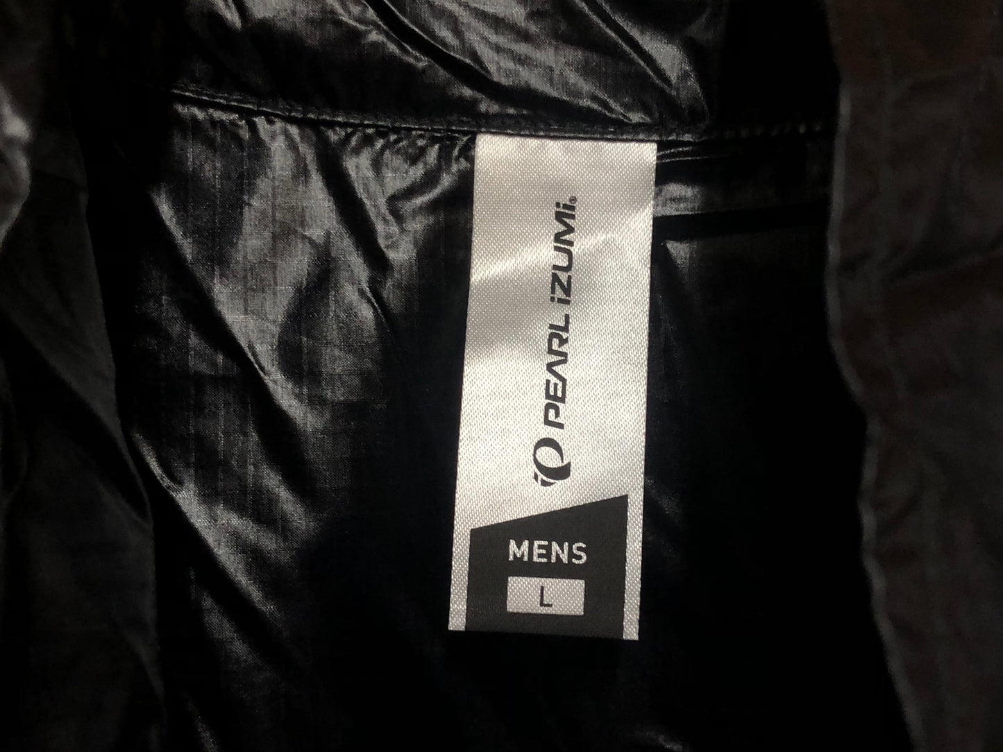 IM130 パールイズミ PEARL IZUMI 長袖 ウィンドブレーカー レインジャケット L 黒