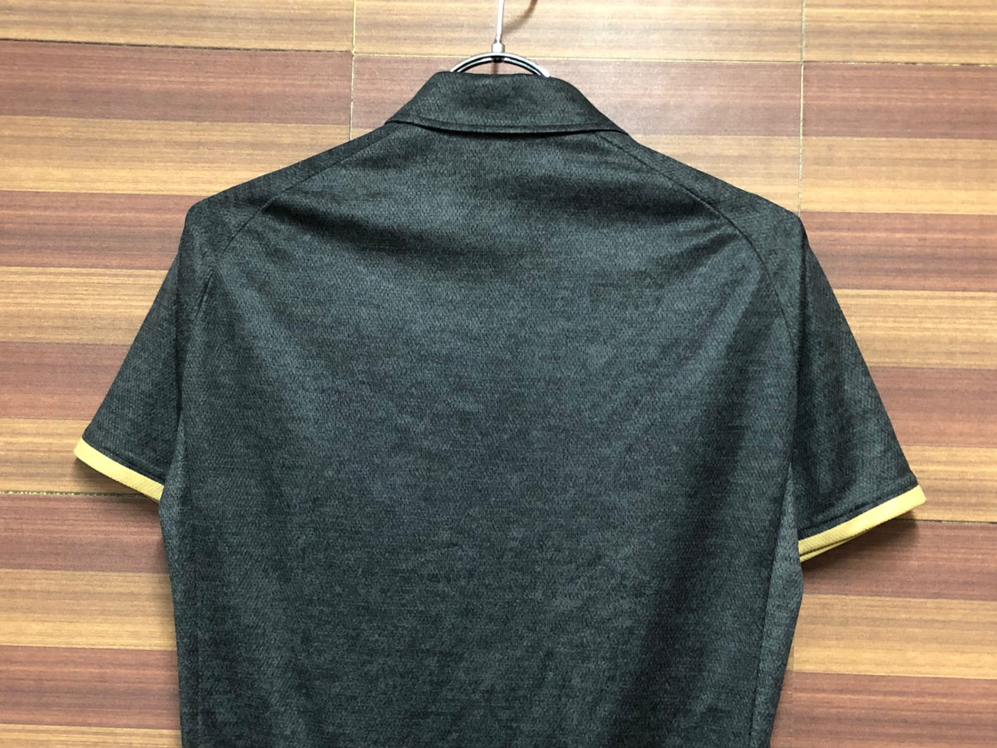 IJ730 カペルミュール KAPELMUUR サイクルジャージ 半袖 S 黒金