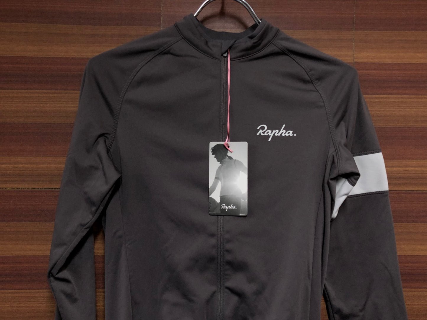 IN402 ラファ Rapha WOMEN'S CORE LONG SLEEVE JERSEY 長袖サイクルジャージ 茶 XS