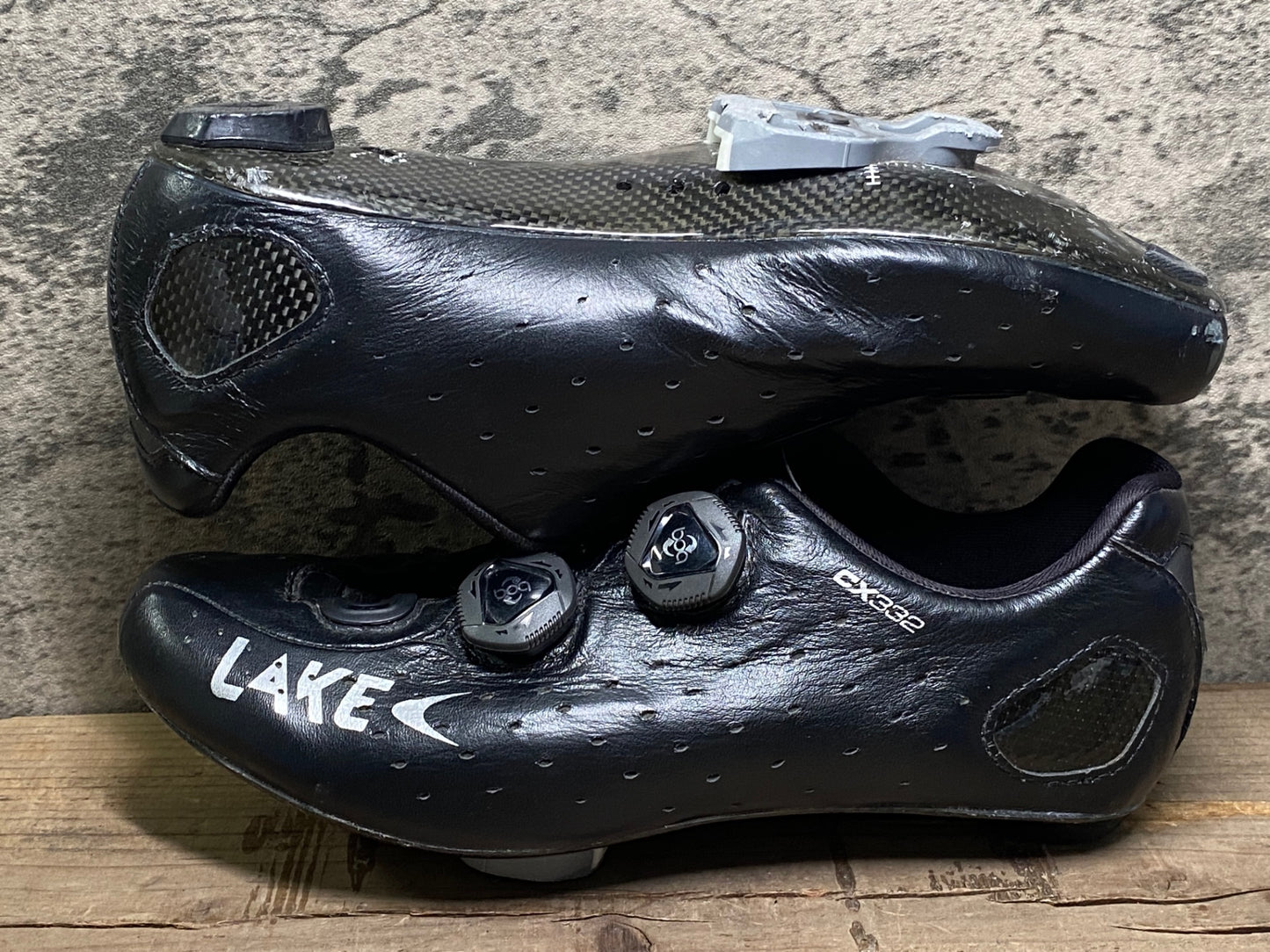 IX178 レイク LAKE CX332-X ビンディングシューズ 黒 EU41 SPD-SL