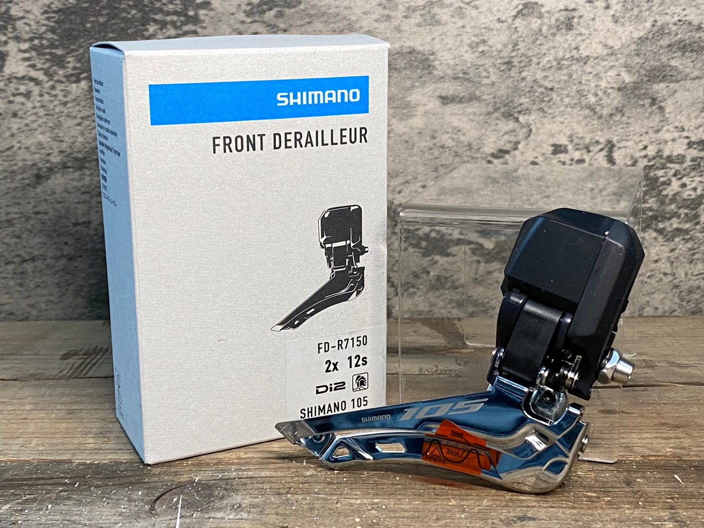 IQ132 シマノ SHIMANO 105 FD-R7150 直付 フロントディレイラー 2s Di2 電動