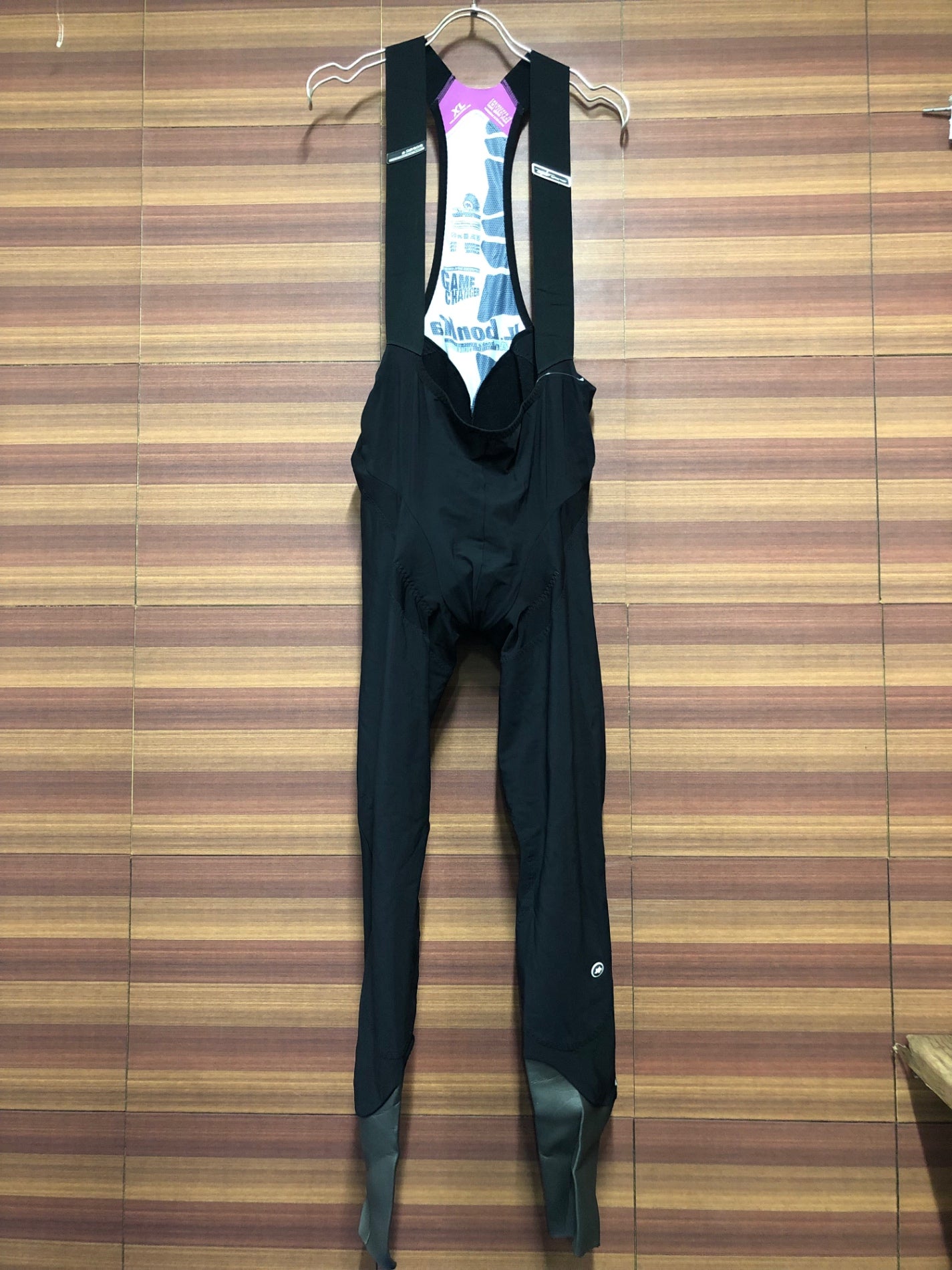 IH150 アソス assos LL.bonka Tights S7 ビブタイツ 黒 XL 裏起毛