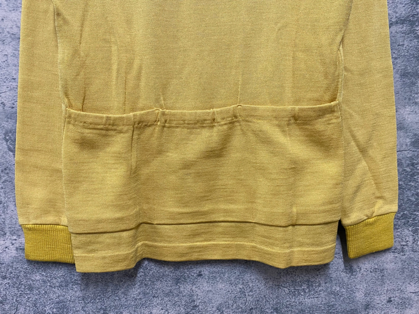 JA368 パールイズミ PearlIzumi 長袖サイクルジャージ L 青黄 ヴィンテージ