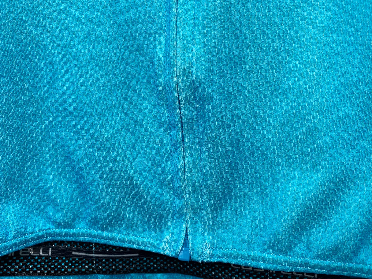 JC802 カステリ CASTELLI PODIO JERSEY 半袖 サイクルジャージ 白 水色 M TEAM sky