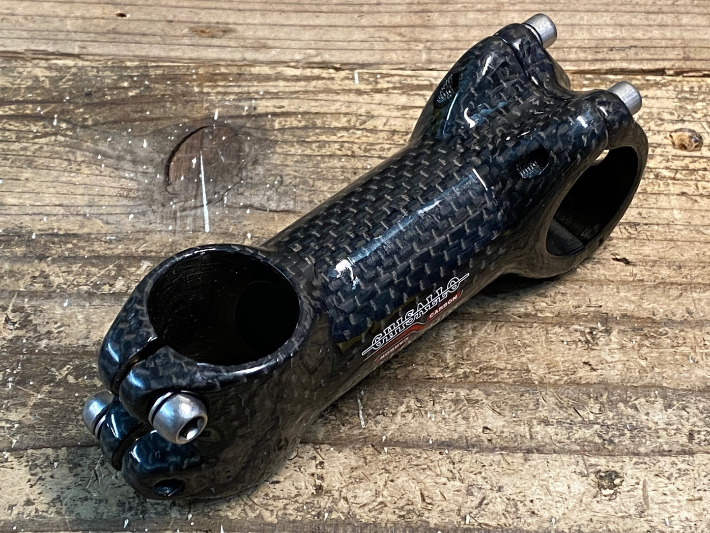 IX790 ギザロ GHISALLO アルミ カーボンステム 黒 Φ31.8 OS 90mm