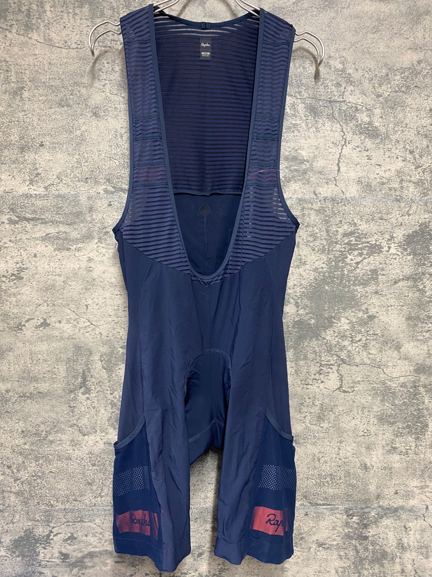 JD496 ラファ Rapha CARGO BIB SHORTS カーゴビブショーツ 濃紺 M