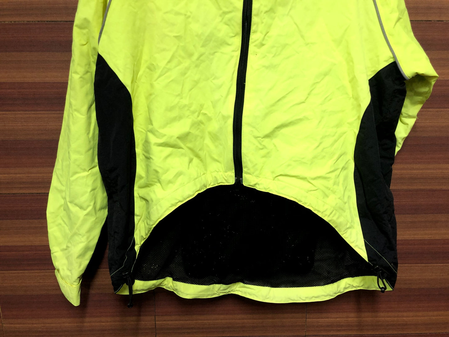 IL902 トレック TREK 長袖 サイクルジャケット 黄 S 裏起毛