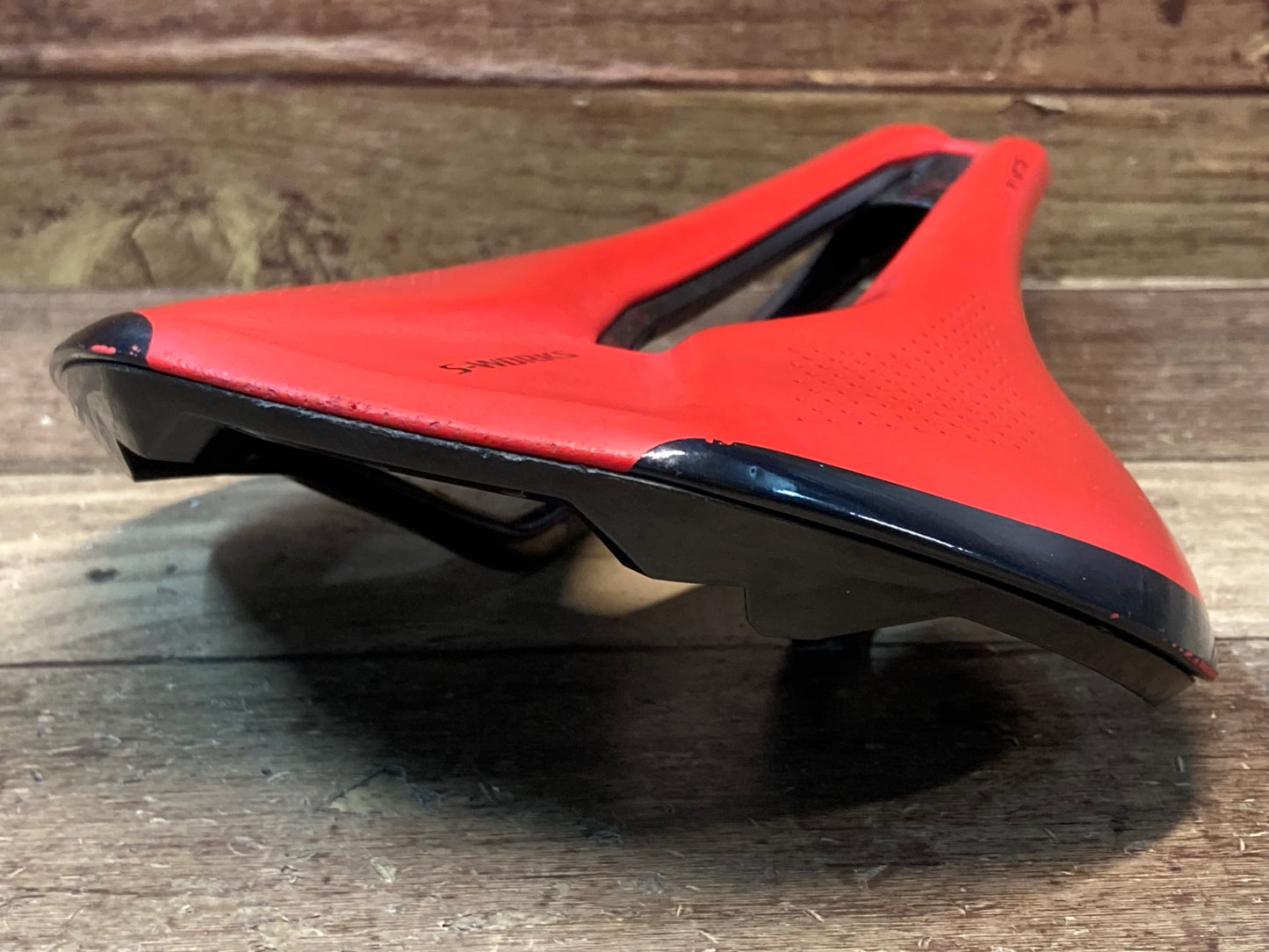 IM357 スペシャライズド SPECIALIZED エスワークス S-WORKS パワー POWER サドル カーボンレール 143mm 赤