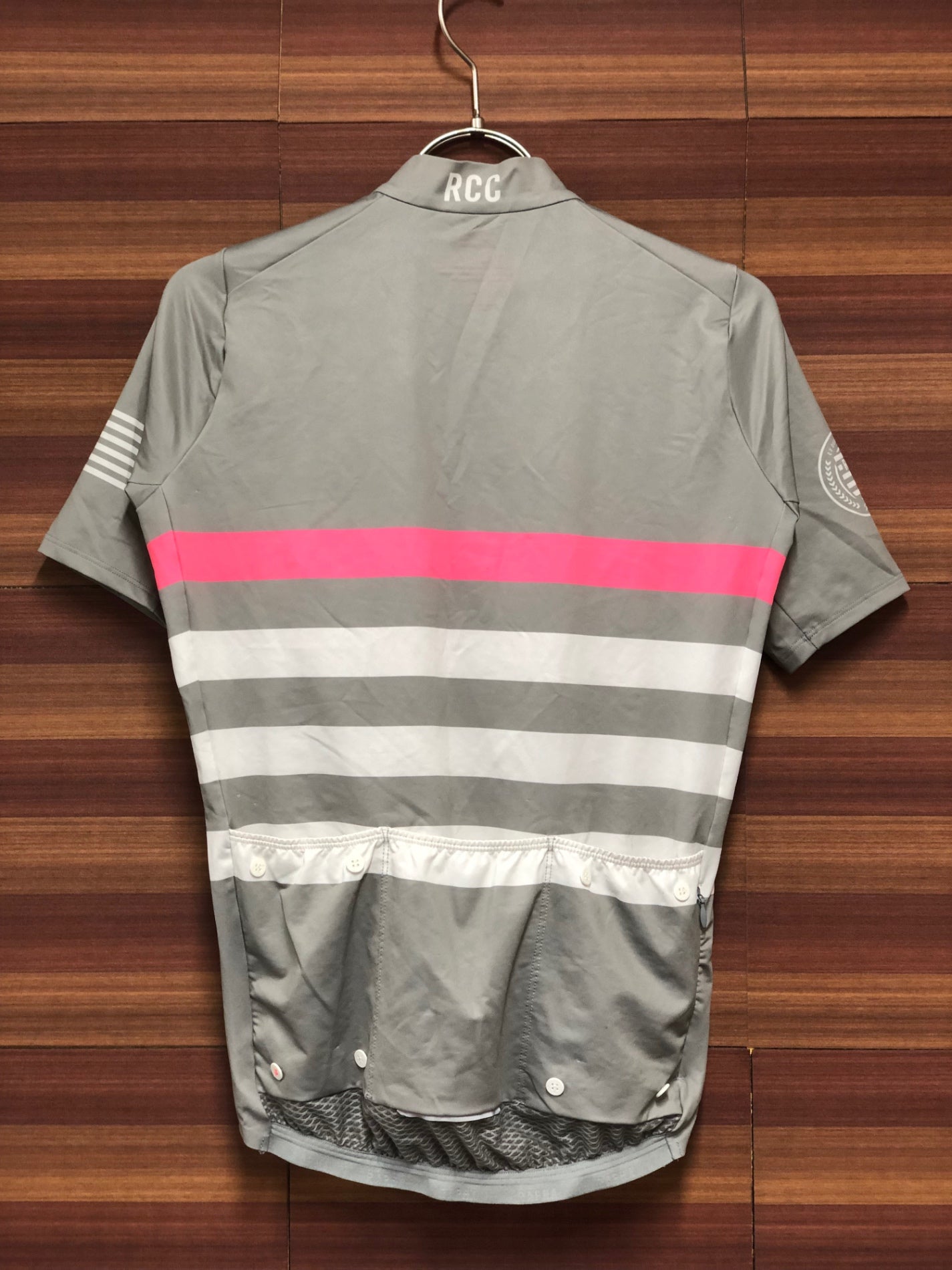 IO161 ラファ Rapha RCC MID WEIGHT JERSEY 半袖 サイクルジャージ グレー S