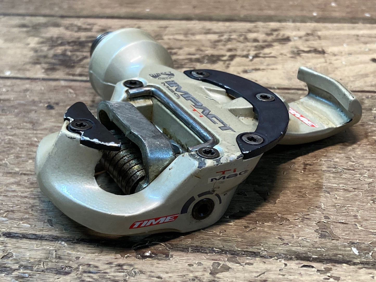 HX702 タイム time インパクトマグネシウム impact mag ぺダル クリート付き