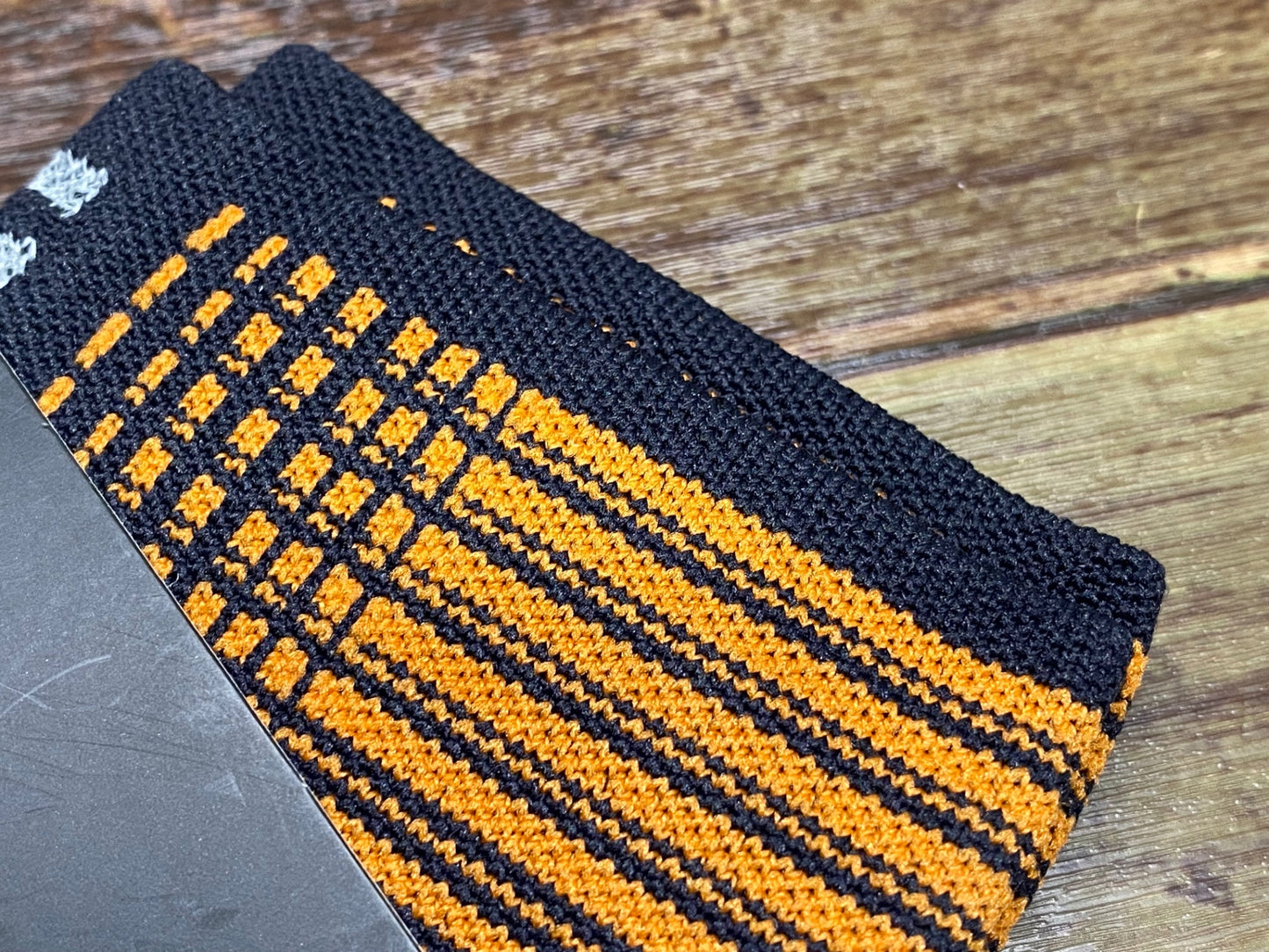 JA339 ラファ Rapha PRO TEAM SOCKS 黒 オレンジ XL