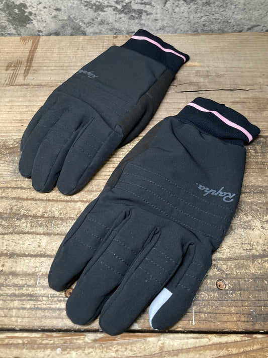 JB100 ラファ Rapha WINTER GLOVES 長指 グローブ 黒 L 裏起毛