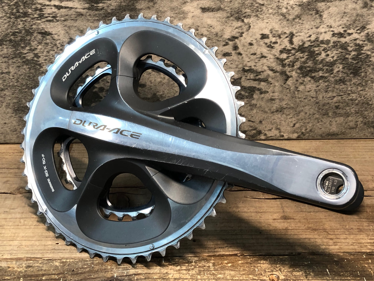 HH229 シマノ SHIMANO デュラエース DURA-ACE FC-7950 クランクセット 170mm 50-34T