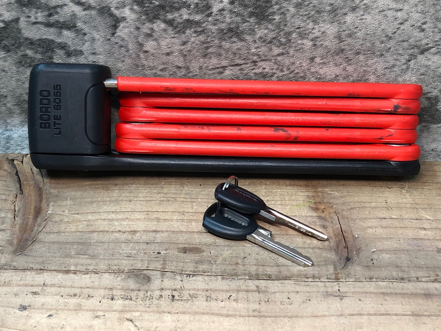 IO841 アブス ABUS BORDO LITE 6055 鍵 ブレードロック 黒