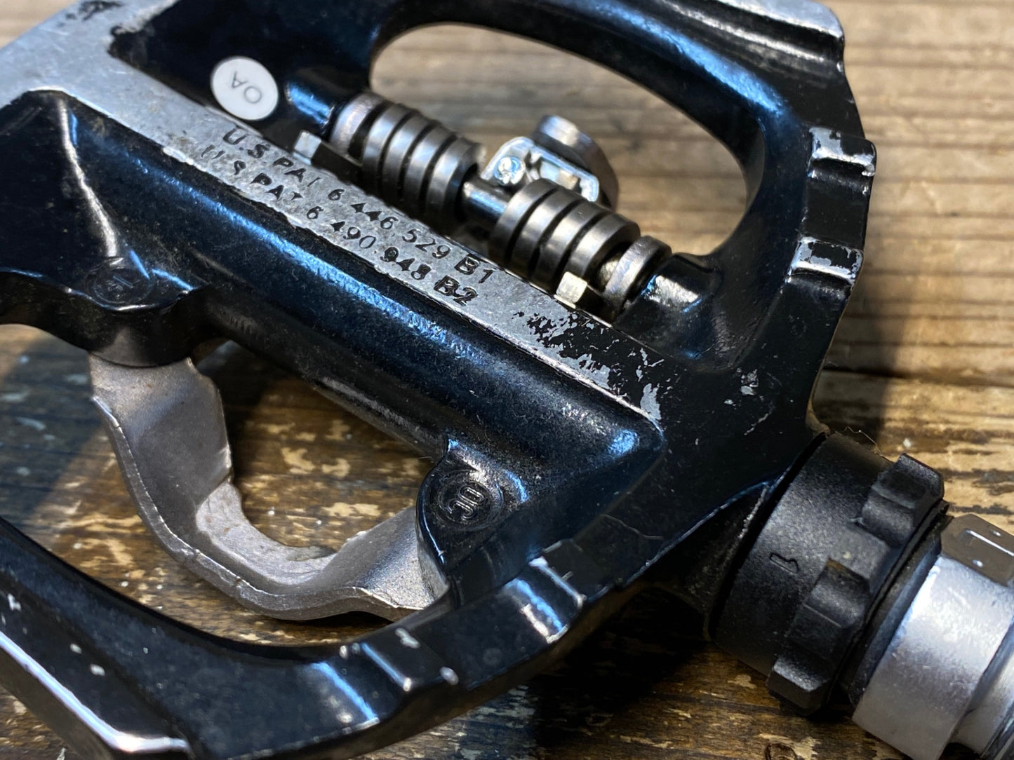 IY606 シマノ SHIMANO PD-A530 ビンディングペダル SPD 黒