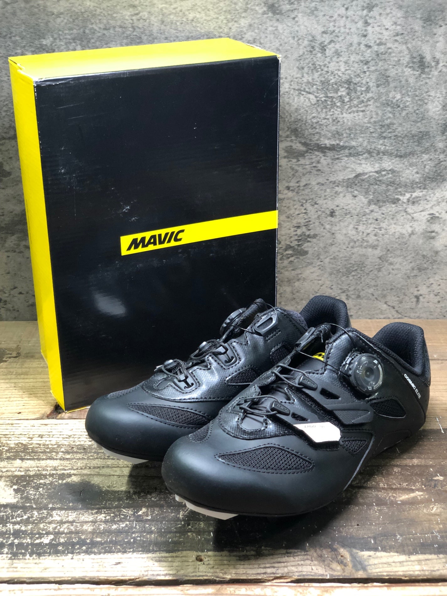 JC692 マヴィック MAVIC COSMIC ELITE ビンディングシューズ 黒 EU40 SPDアタッチメント