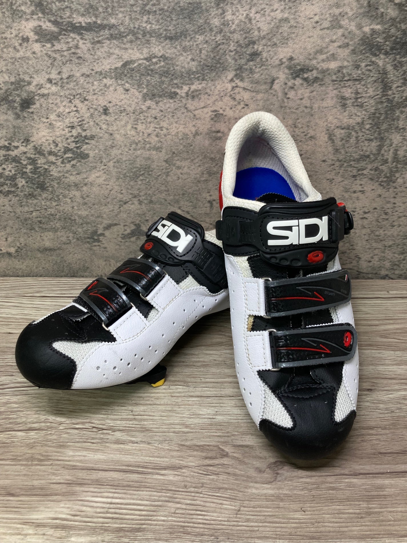 IX650 シディ SIDI SCARPE GENIUS 5FIT CARBON ビンディングシューズ 白/黒 EU41