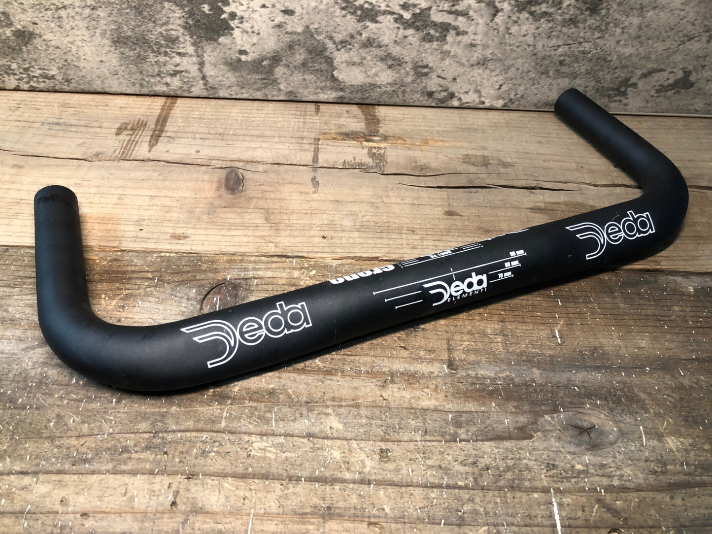 IR193 デダ Deda crono NERO アルミ ブルホーン ハンドル 380mm Φ31.7