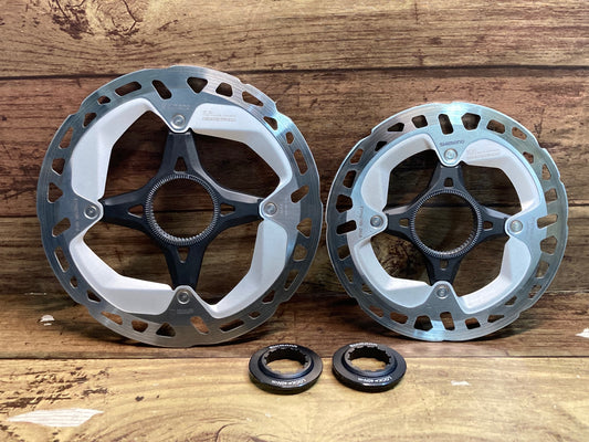 IF430 シマノ SHIMANO RT-MT800 ディスクブレーキローター 2枚セット Φ160mm Φ140mm 厚さ1.76mm